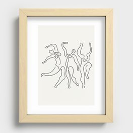 Three Dancers by Pablo Picasso Recessed Framed Print