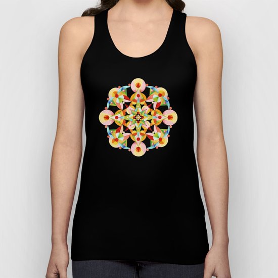 Kaleidoscope Fiesta Unisex Tank Top