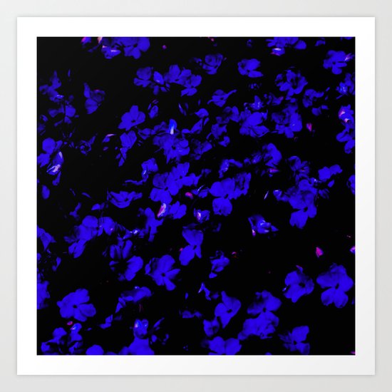 Blue Art Print