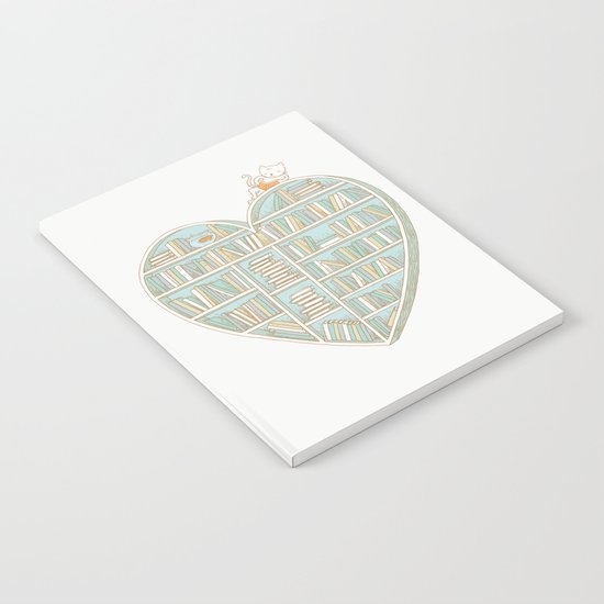 I Heart Books Notebook