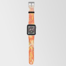 Fire Flower Apple Watch Band