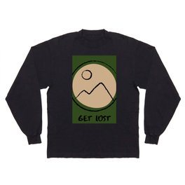 Get Lost Mountain Long Sleeve T Shirt