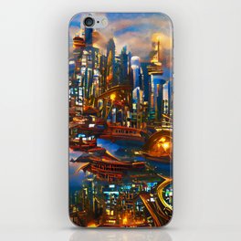Skyline from the Future iPhone Skin