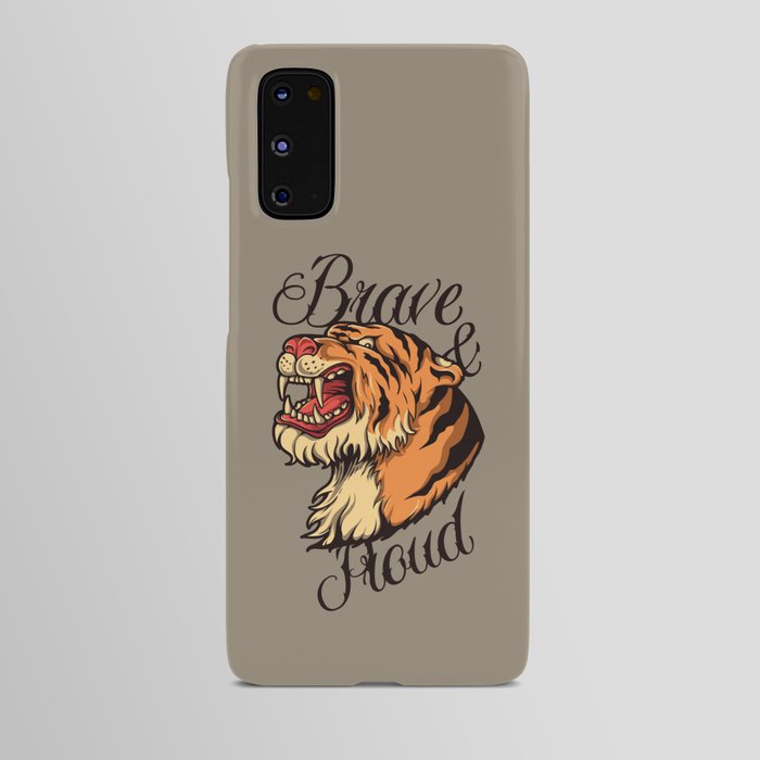 Vintage Tiger Android Case