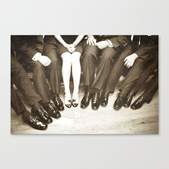 The Groomswoman Canvas Print