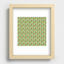 Doggy face 3 Recessed Framed Print