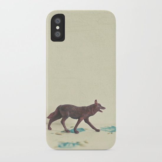 Wandering Wolf iPhone Case