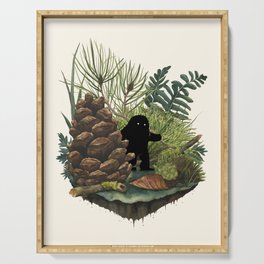 Tiny Sasquatch Serving Tray