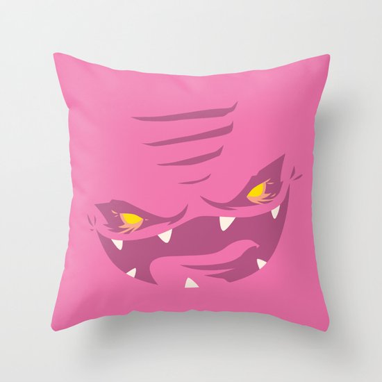 Krang! - Pink Squishy Edition Throw Pillow
