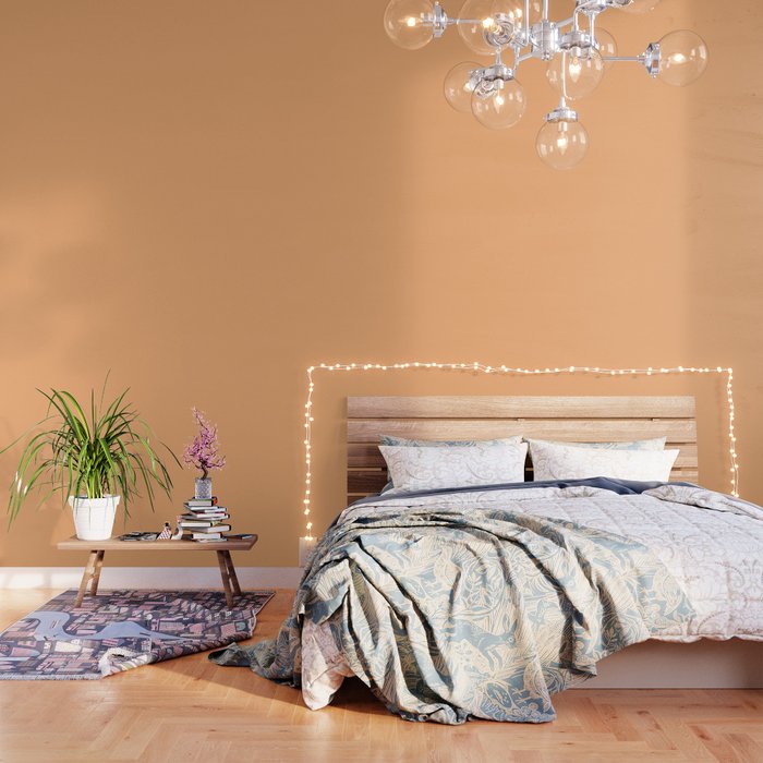 Soft Pastel Peach Color Therapy Wallpaper By Desertsart