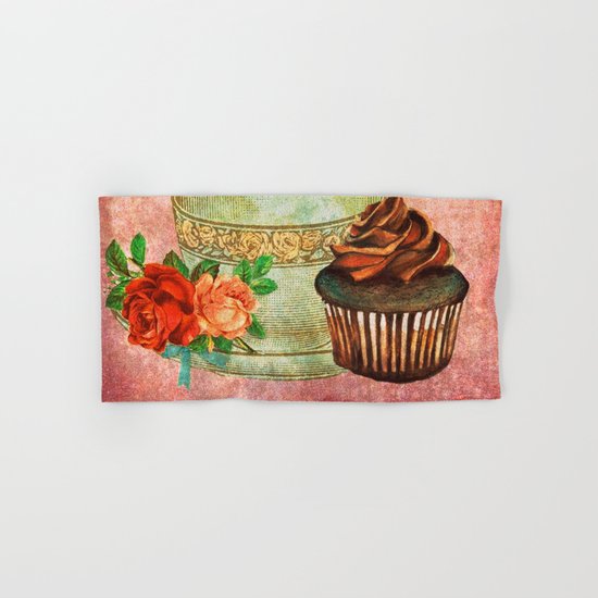 Sweets Vintage Poster 03 Hand & Bath Towel