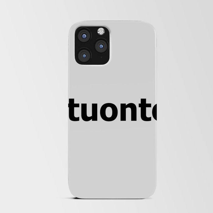 tuonto iPhone Card Case