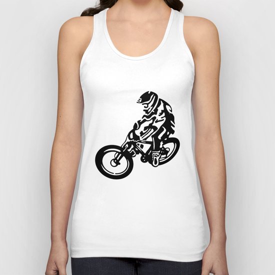 Mountain Bike Unisex Tank Top