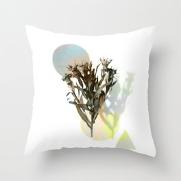 Plant and Shapes 2 Throw Pillow