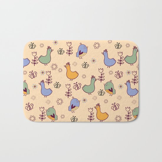 Cute Pattern #3 Bath Mat