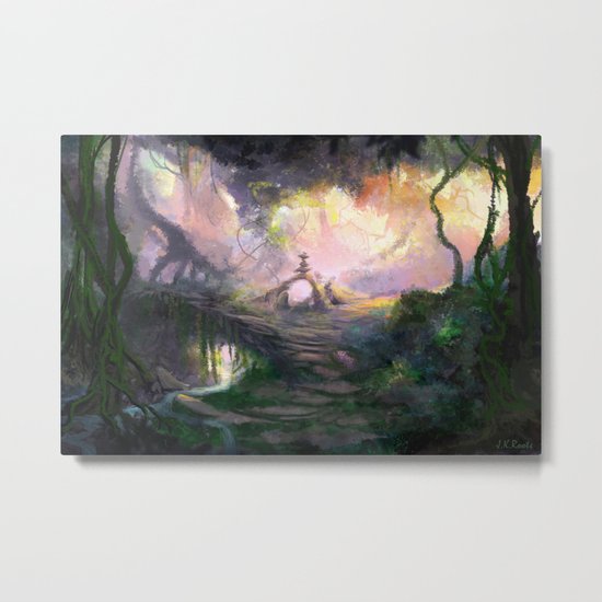Enchanted Forest Metal Print