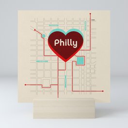 Philly In Transit Mini Art Print