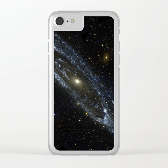 Andromeda Clear iPhone Case
