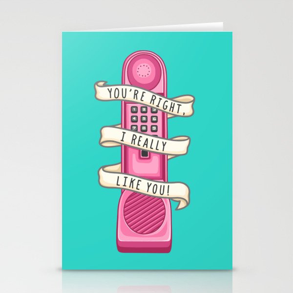 Dream phone Stationery Cards