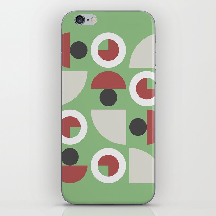 Classic geometric arch circle composition 21 iPhone Skin