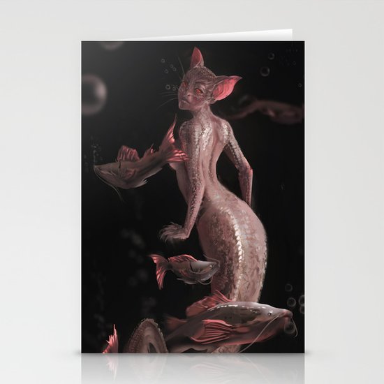 Catfish Stationery Cards