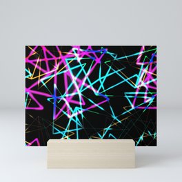 Neon lights Mini Art Print
