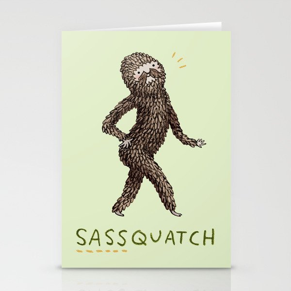 Sassquatch Stationery Cards