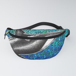 Orca killer whale and ocean Fanny Pack