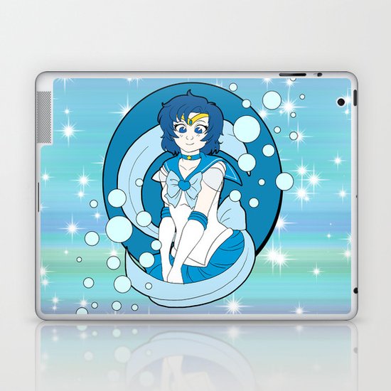 Sailor Mercury Laptop & iPad Skin