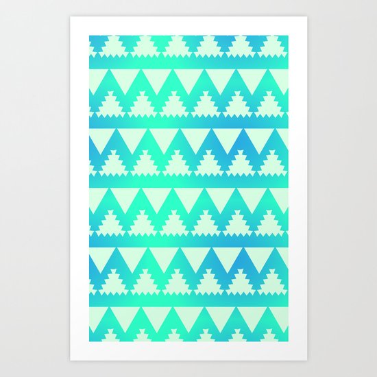 Desert sky Art Print