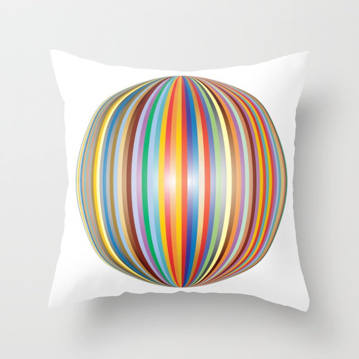 Color prisme Throw Pillow