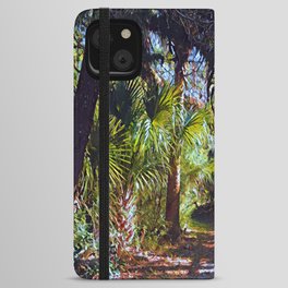 Coral Trail iPhone Wallet Case