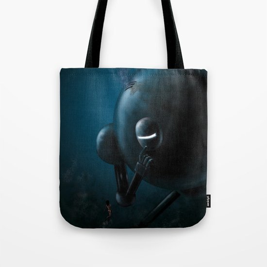 Smooth robot Tote Bag