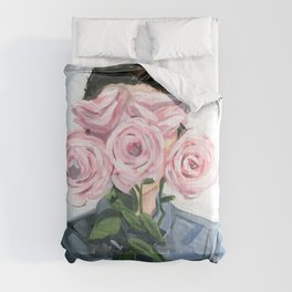 Coming up roses Comforter