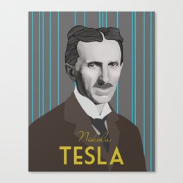 Tesla Canvas Print