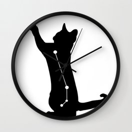 aries cat Wall Clock