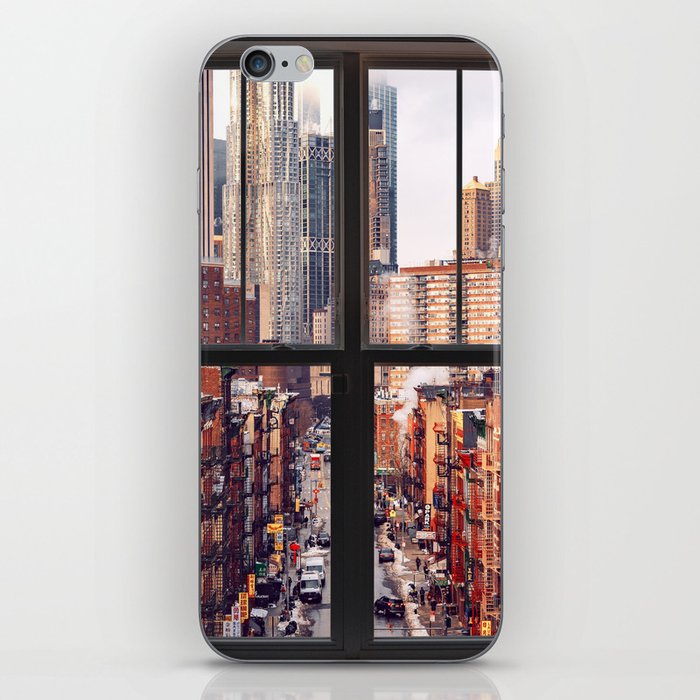 New York City Window Views iPhone Skin