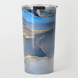 Daybreak Blue + Slate Daybreak Abstract Haze Travel Mug