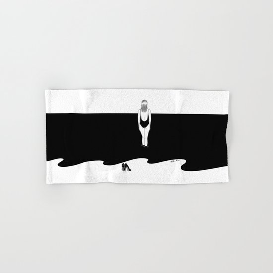 Back to Black Hand & Bath Towel
