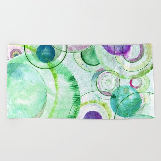 We Are All Connected Beach Towel