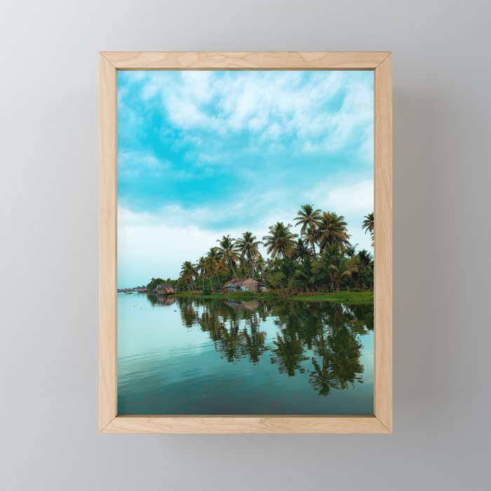 Beautiful Kerala Framed Mini Art Print