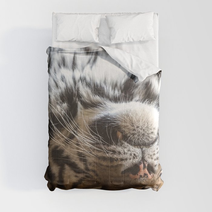 Tiger Portrait Comforter