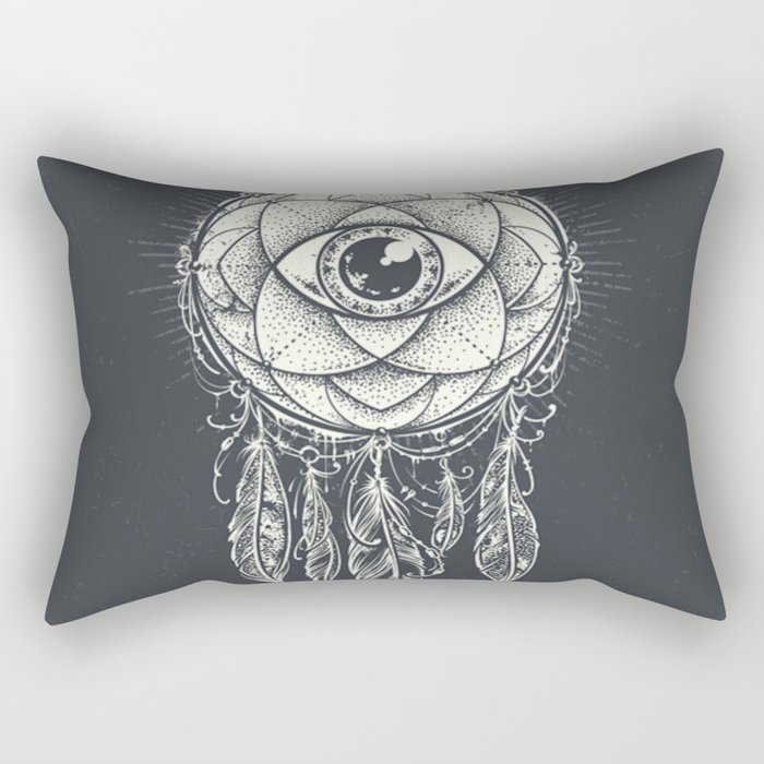 Dream catcher eye Rectangular Pillow