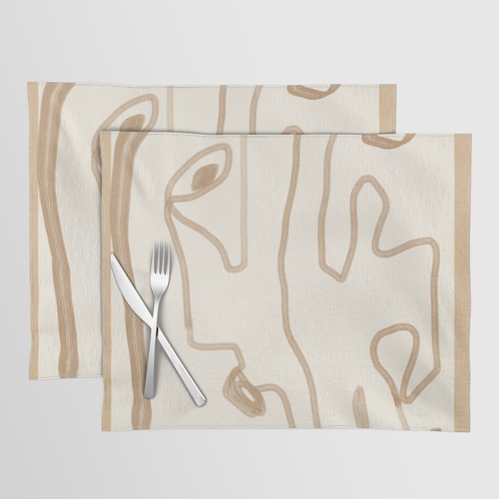 Abstract Loose Line 1 Placemat