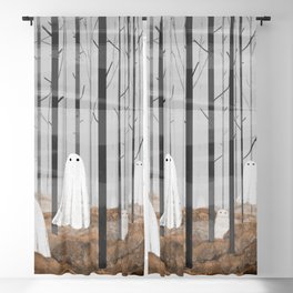 The Woods are full of Ghosts Blackout Curtain