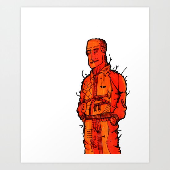 Couldn't be Bothered Art Print