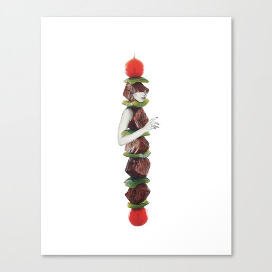 She Kebob Canvas Print