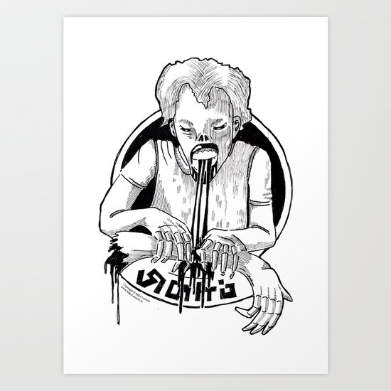 At the testing facility. Part 8 Art Print