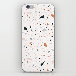 Terrazzo + Copper iPhone Skin