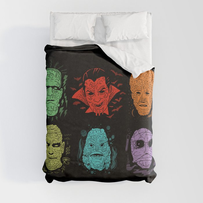 Old Grotesque Duvet Cover